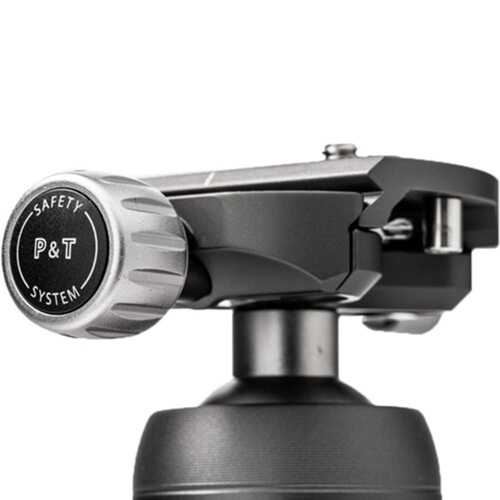 Benro VX30 Two Series Arca-Type Aluminum Ball Head, compact dual panoramic tripod head with Arca quick release.