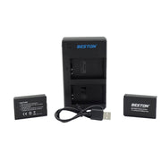 Beston Dual Charger with LP-E12 Batteries
