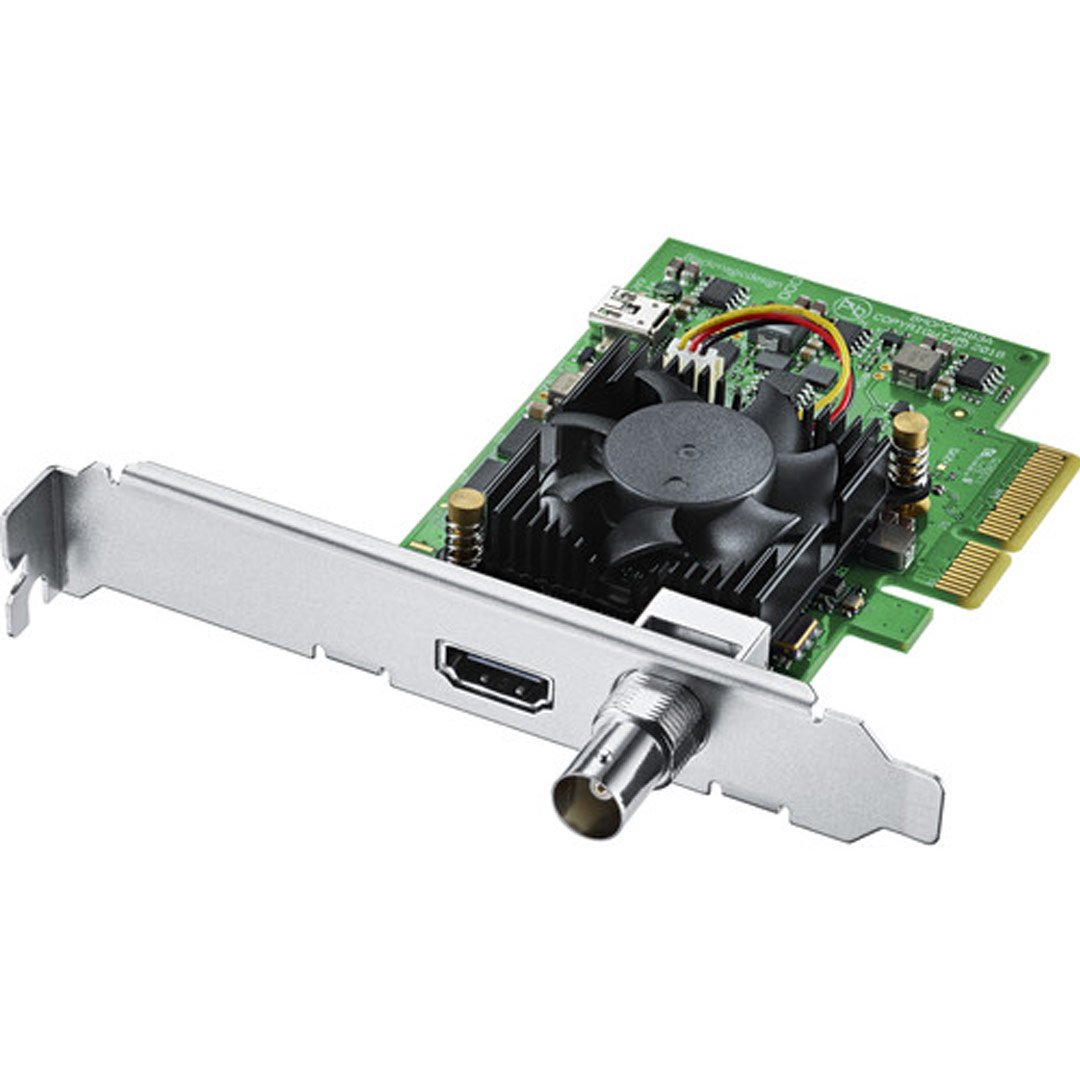 The DeckLink Mini Recorder 4K is perfect for integrating into mobile live capture environments, broadcast trucks and more.