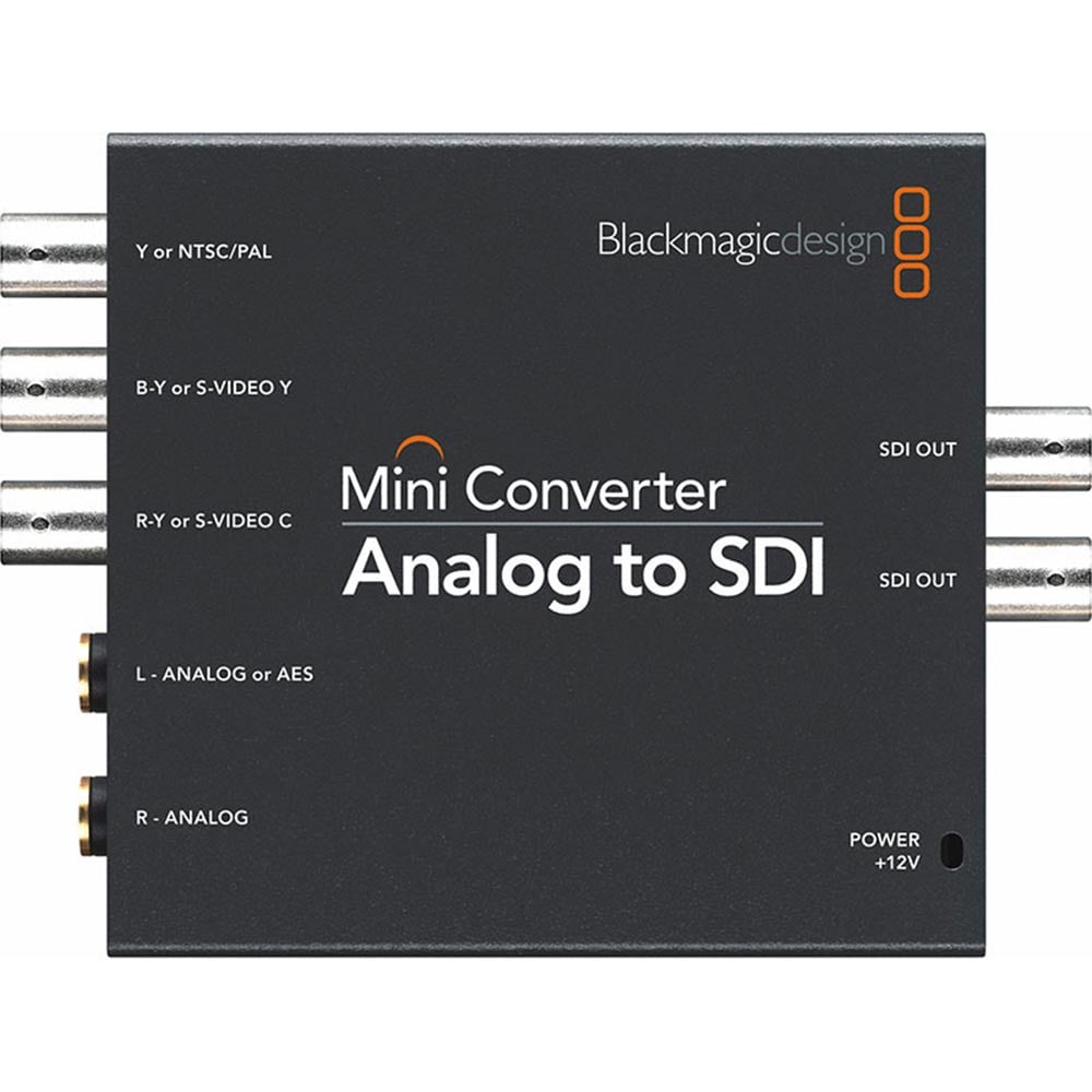 Blackmagic Broadcast Accessory brings an advanced solution to convert Analogue to SDI 2 enabling high-quality video production.