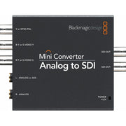 Blackmagic Broadcast Accessory brings an advanced solution to convert Analogue to SDI 2 enabling high-quality video production.