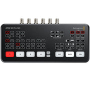 Stream professional events to YouTube, Facebook and Twitch. Portable solution for on-location live production that connects high-end cameras and recorders.