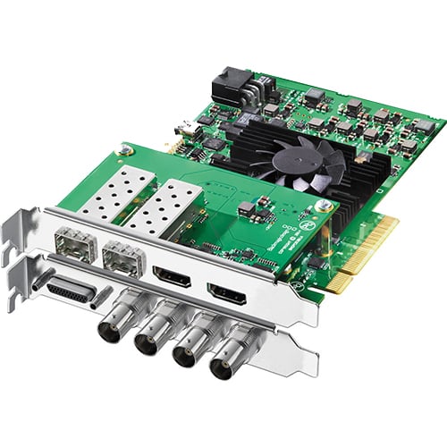 Blackmagic Design Decklink 4K Extreme 12G is an advanced 8-lane PCIe Gen2 digital cinema capture and playback card | Video accessory.