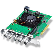 The Blackmagic Design DeckLink 8K Pro is a high-resolution 8K capture and playback card with multi-channel support for all formats up to Ultra HD and 4K.