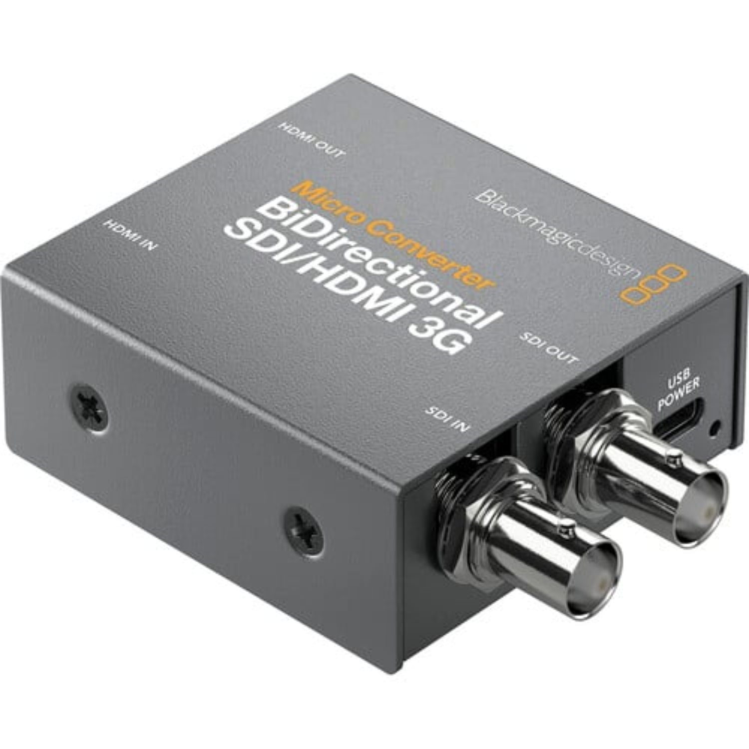 Combine SDI and HDMI components in your video setup with the Micro Converter BiDirectional SDI/HDMI 3G from Blackmagic Design.