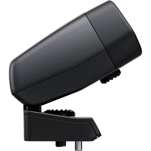 This optional viewfinder fits into the EVF slot on the Blackmagic Design Cinema Camera 6K Pro and it locks using an integrated M4 screw.