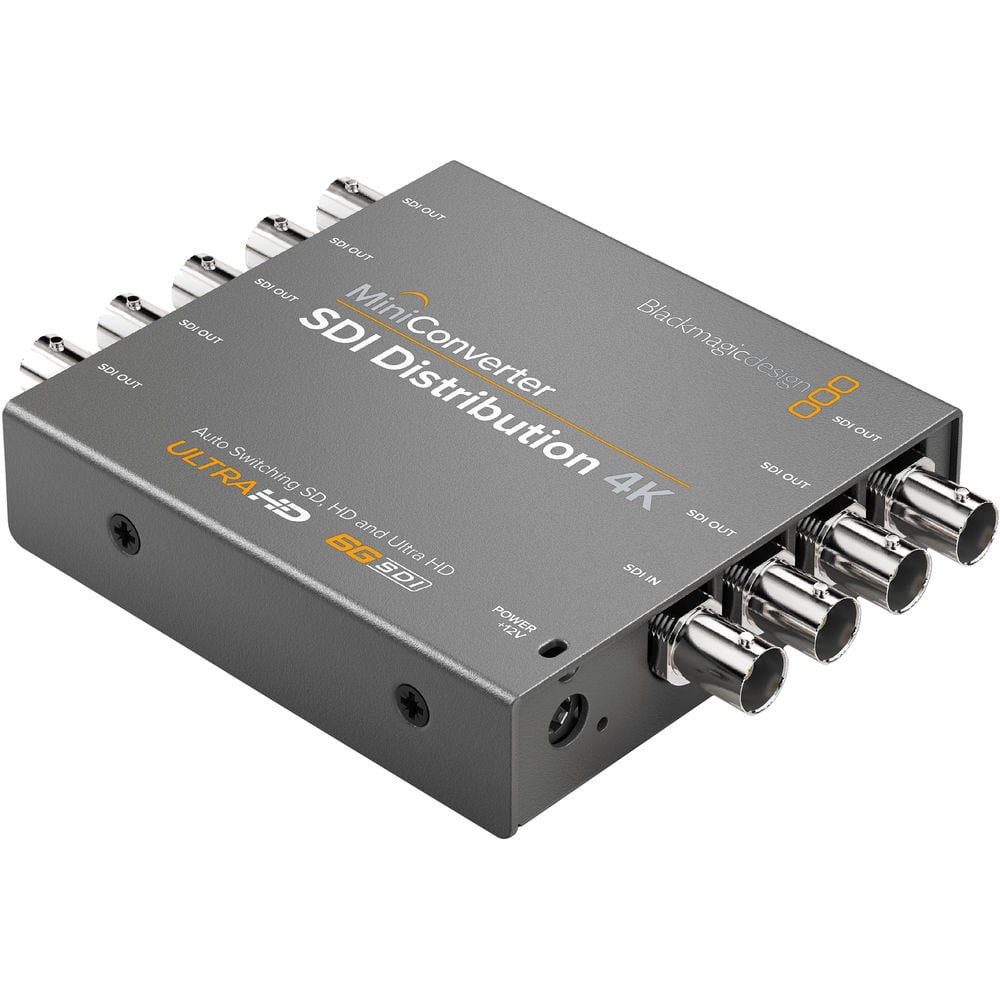 Blackmagic Design Mini Converter SDI Distribution 4K on a white background