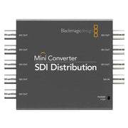 Take control of your post-production environment with the SDI distribution converter that enables up to 8 SDI outputs from one SD or HD-SDI connection.