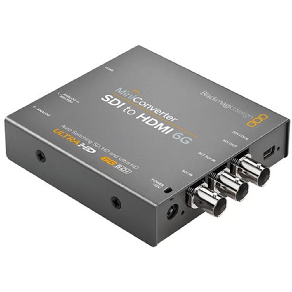 Blackmagic Broadcast Accessory brings an advanced solution to convert your SDI video equipment with devices that require HDMI signals.