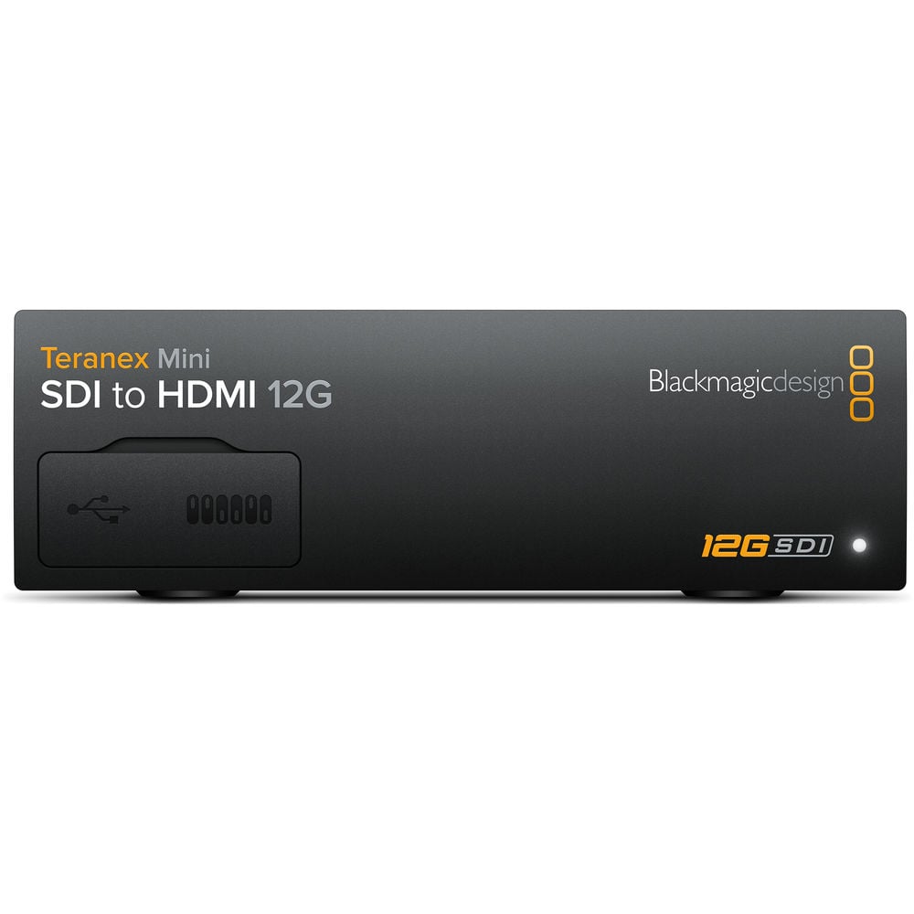 Upconvert an analogue video signal to 12G-SDI outputs in SD, HD, 6G, or 12G-SDI formats. Ideal broadcast and post-processing converter for video. 