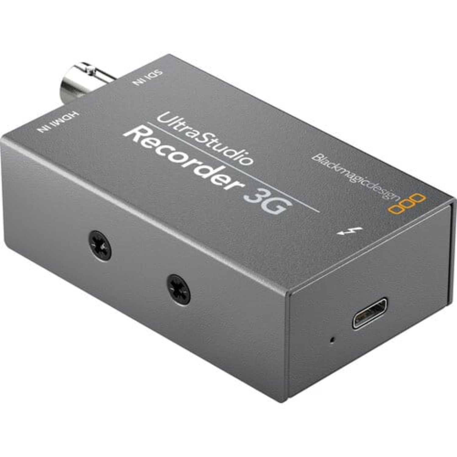 Blackmagic Design UltraStudio 3G Recorder lets you capture or stream video from your camera, or SDI or HDMI source via the Thunderbolt connection of your PC.