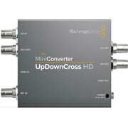 Blackmagic Design broadcasting solution that converts from SD, HD, 3G and 6G‑SDI video to analogue in HD/SD component, NTSC and PAL video.