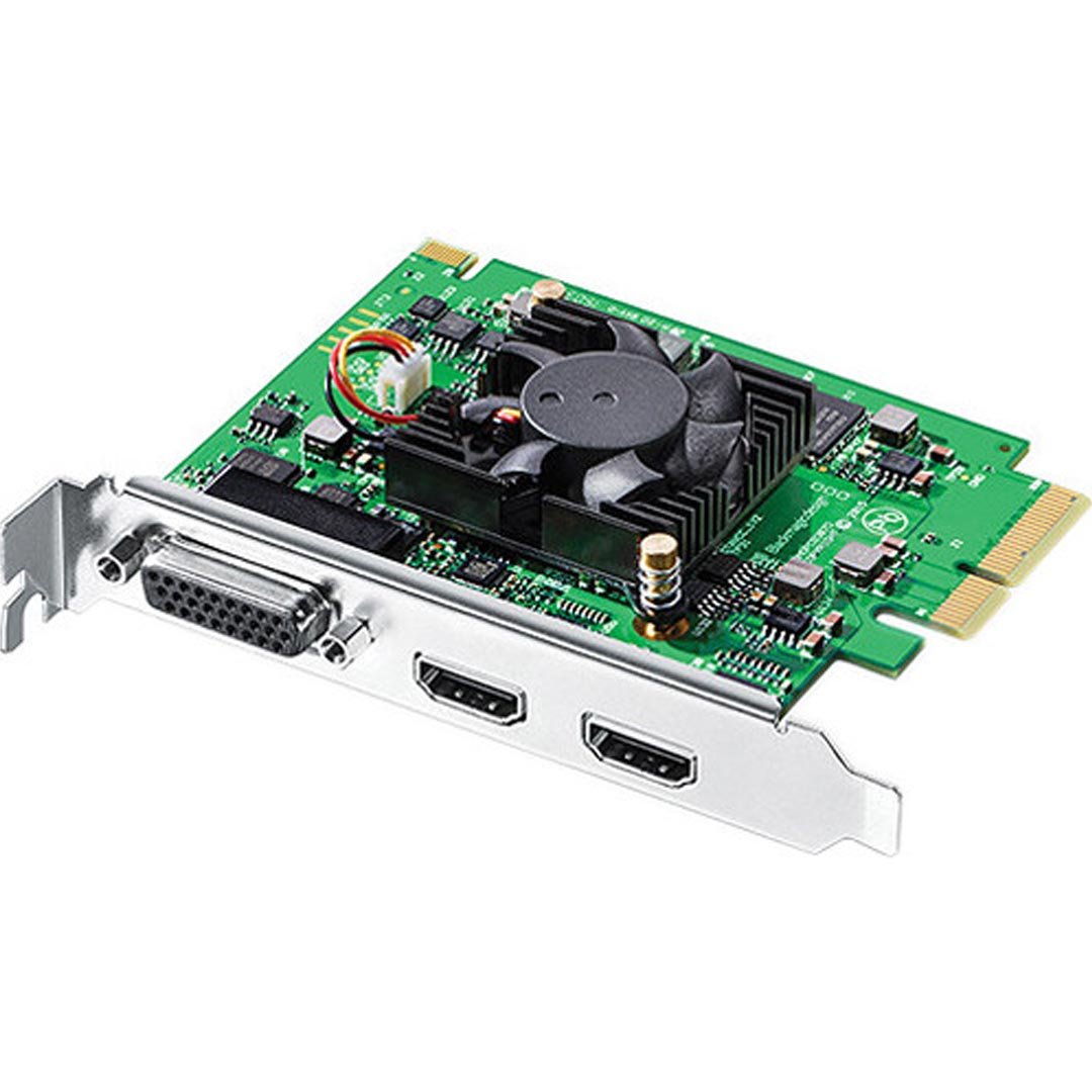 The Blackmagic Intensity Pro 4K provides an easy way to capture high quality video on your computer.