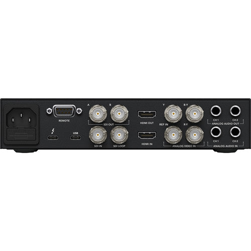 Blackmagic Design UltraStudio 4K Mini links your Thunderbolt 3 computer to a variety of video components for capture, playback or stream.