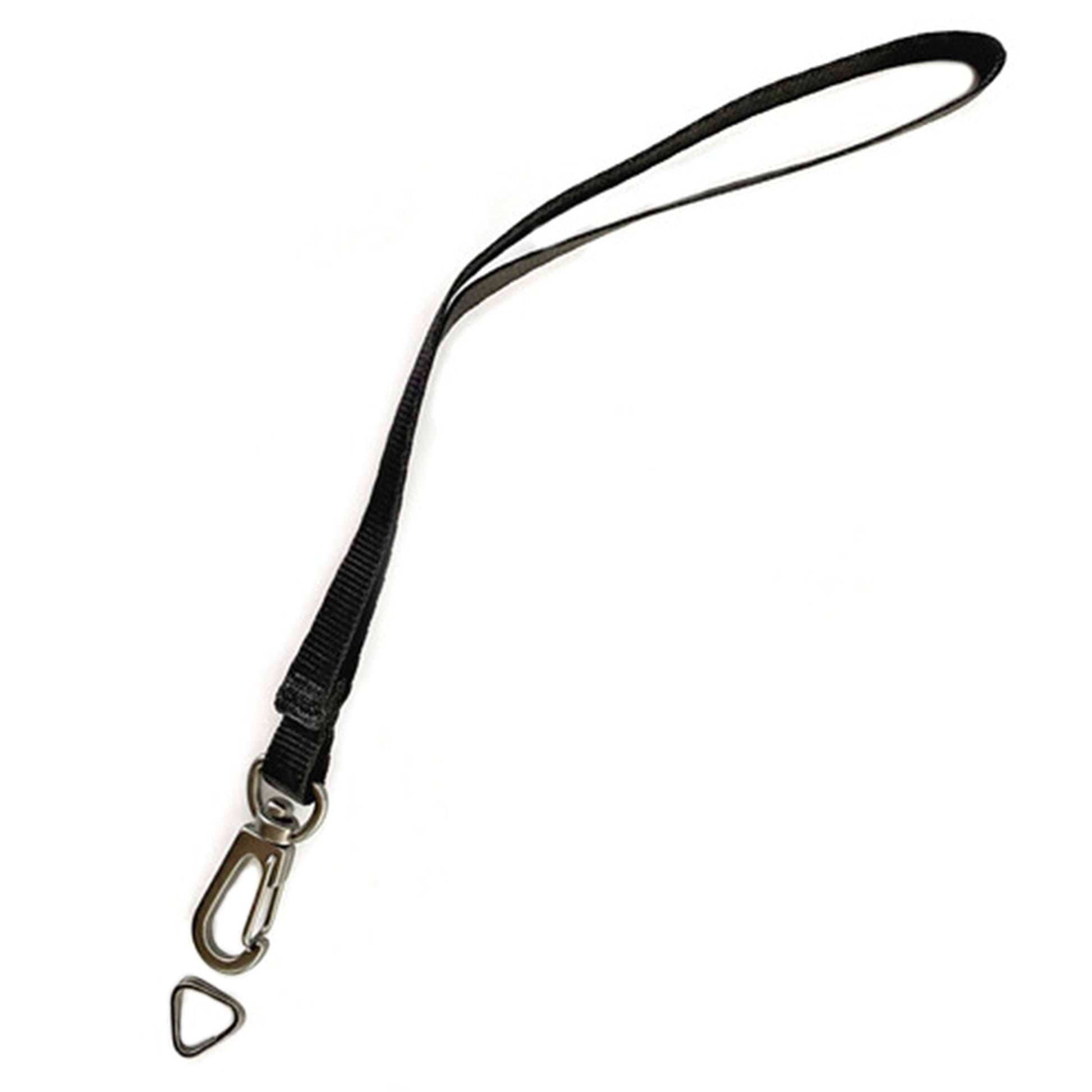 BlackRapid Camera Safety Tether II – durable nylon safety strap with locking carabiner, designed to secure your camera as a backup connection.