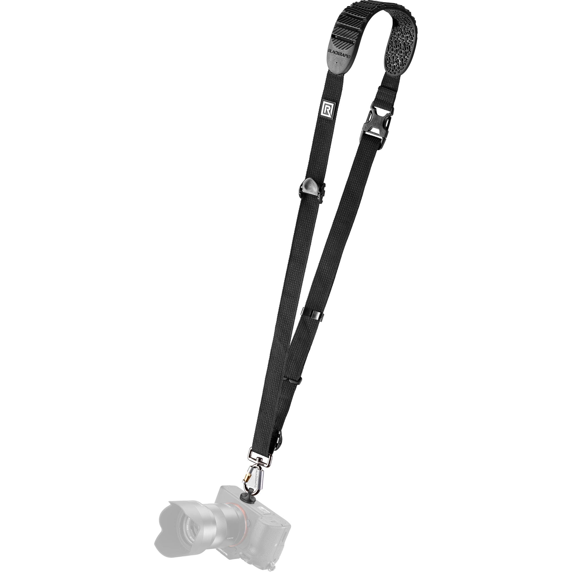 BlackRapid Cross Shot Breathe Camera Strap – cross-body camera strap with breathable padding and quick-adjust mechanism for stable, comfortable carrying during shoots.