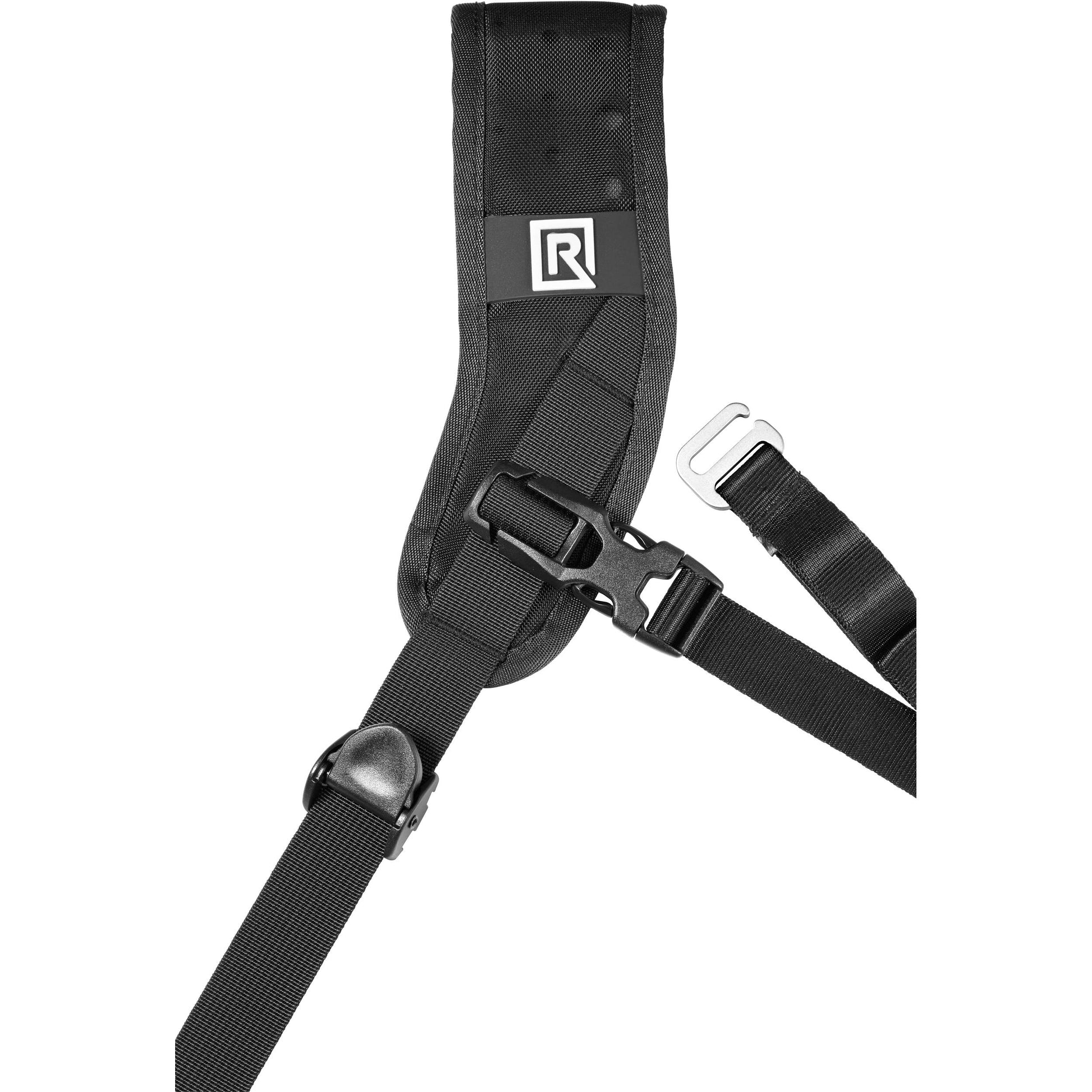 BlackRapid Sport Breathe Camera Strap – lightweight, ergonomic strap with breathable padding designed for comfortable all-day camera carrying during active shoots.
