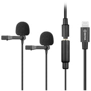 The Boya BY-M2D helps capture clear and high-quality sound with iOS mobile devices iPhone, iPad, and iPod touch via Apple MFi-certified Lightning connector. 