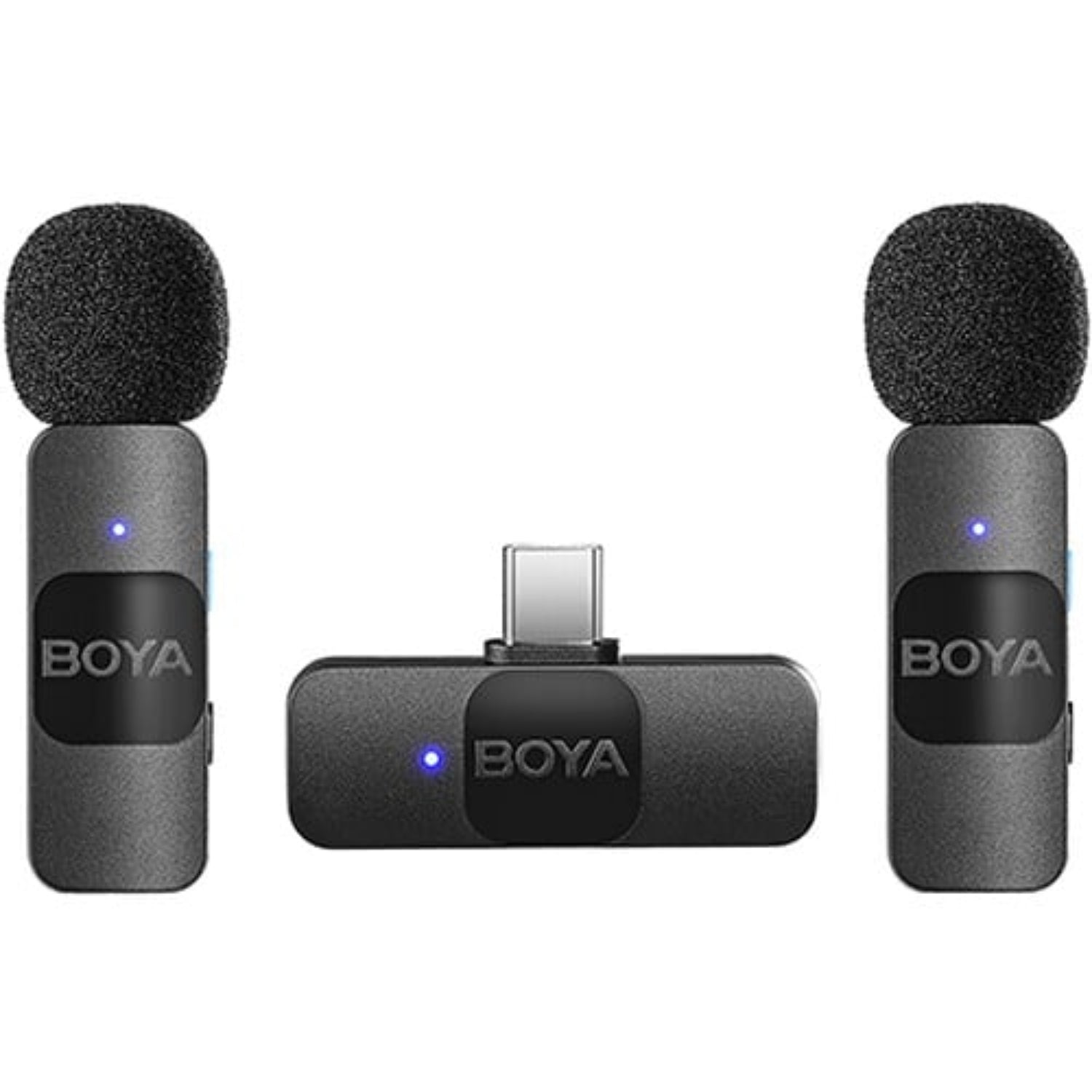 Compact, 2-person wireless microphone system with dual transmitters that offer automatic pairing and noise reduction.