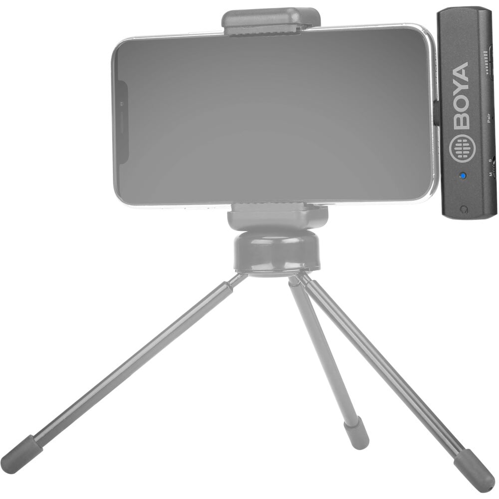 Boya BY-WM4 PRO RXD is a compact, entry-level wireless lavalier microphone system that provides an easy-to-use and cost-effective solution.