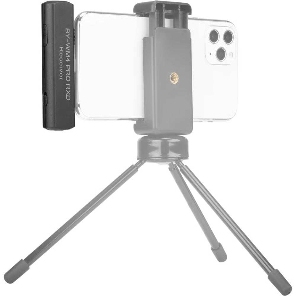 Boya BY-WM4 PRO RXD is a compact, entry-level wireless lavalier microphone system that provides an easy-to-use and cost-effective solution.