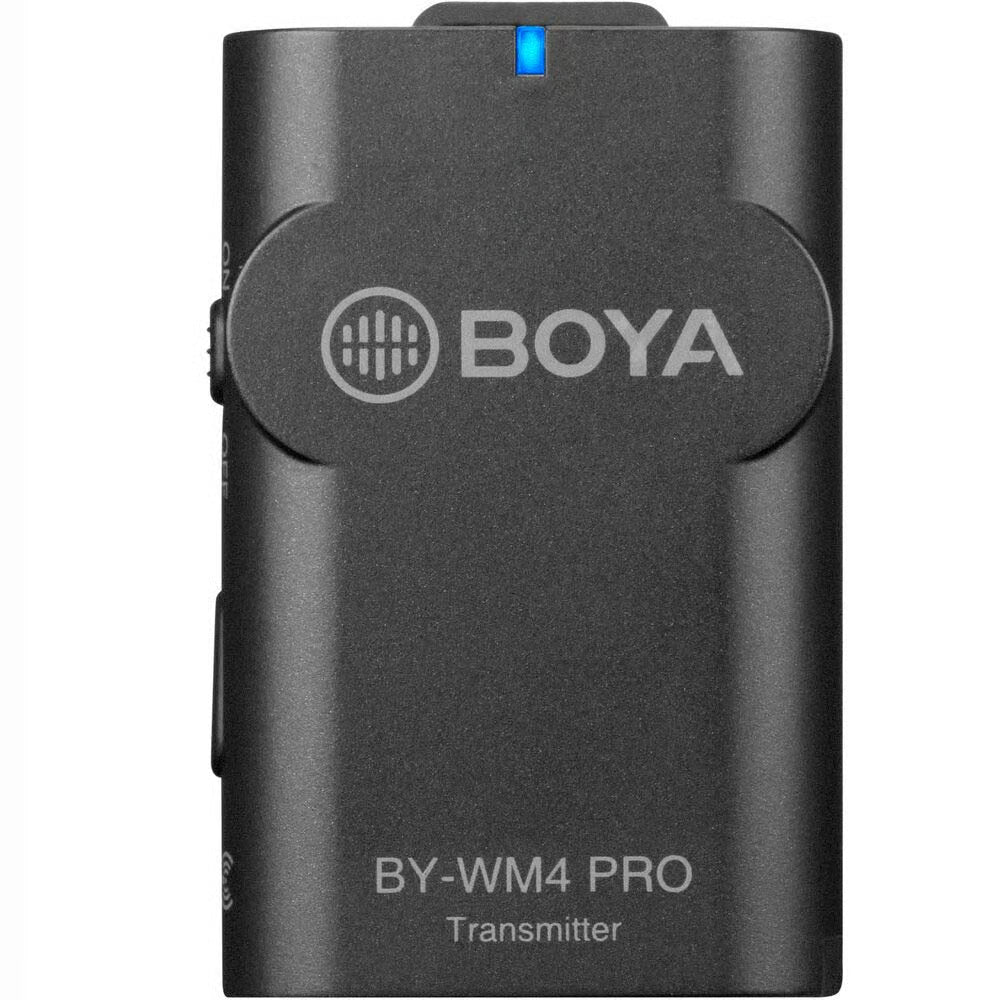 The Boya BY-WM4 Pro-K4 Wireless Microphone System for iOS is specially designed for videographers on a limited budget or any video hobbyists.