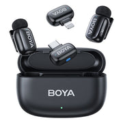 Boya Mini-12 Ultra-Mini Wireless Microphone (USB-C and Lightning)