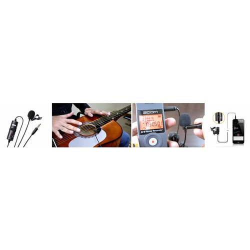 Boya Omnidirectional Lavalier Microphone – compact, clip-on mic delivering clear, broadcast-quality sound for interviews, vlogging, and presentations.