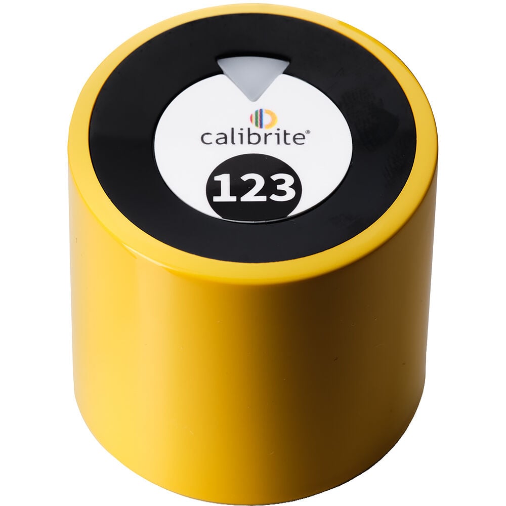 Calibrite Display 123 – all-in-one monitor calibration device for accurate colors, brightness, and contrast, ideal for photography and video editing.