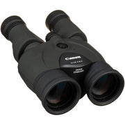 Canon 12x36 IS III binoculars with rubber grip and large lenses for steady outdoor viewing.