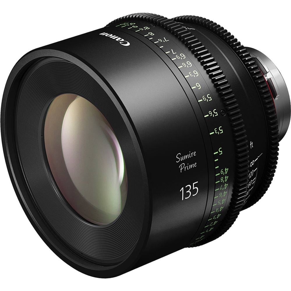 Canon Sumire Prime cine lens for 4K video with beautiful bokeh and minimal focus breathing.