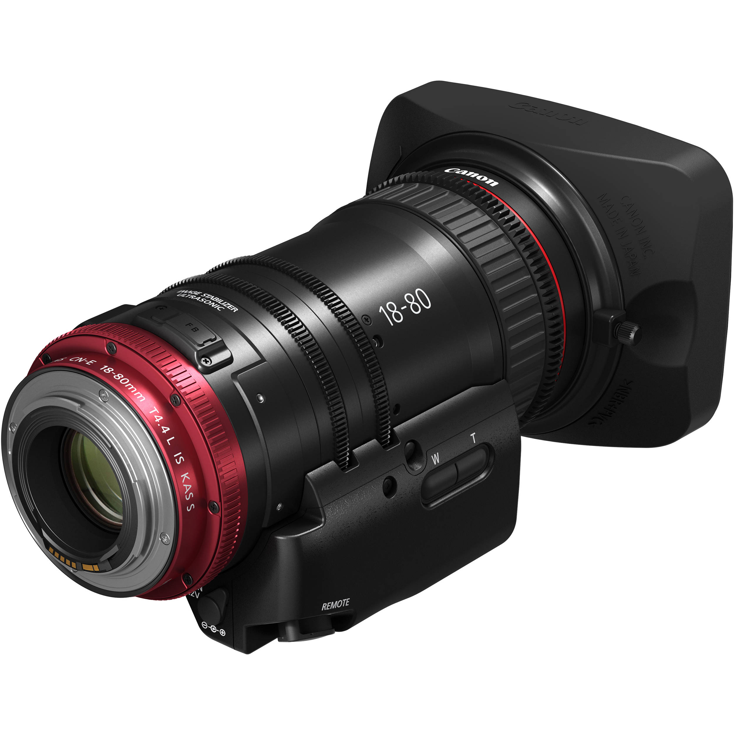 Canon CN-E 18-80mm T4.4 Compact-Servo Cine Zoom Lens