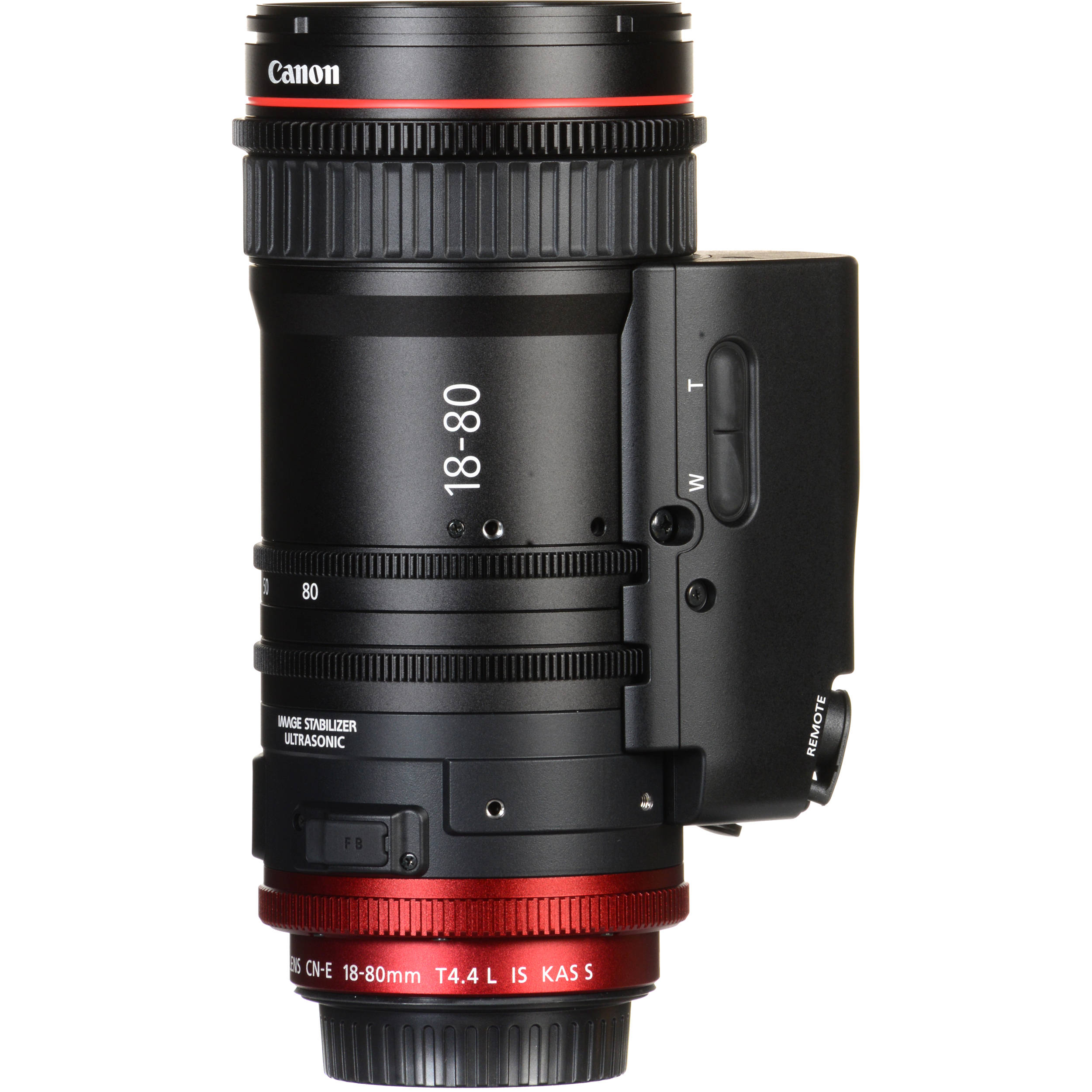 Canon CN-E 18-80mm T4.4 Compact-Servo Cine Zoom Lens
