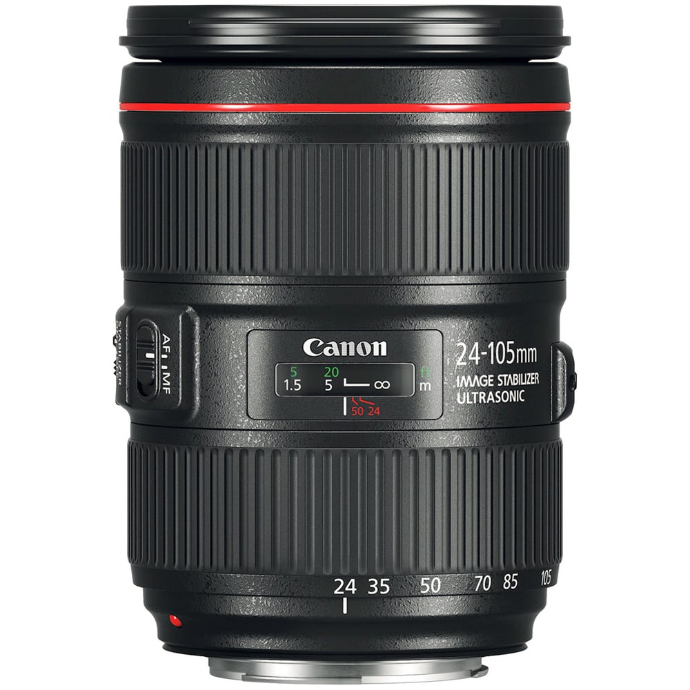 High quality L-series Canon 24-105mm f4L IS USM II zoom lens