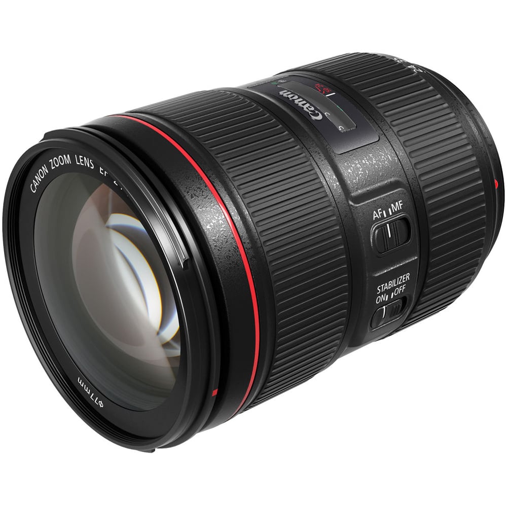 High quality L-series Canon 24-105mm f4L IS USM II zoom lens