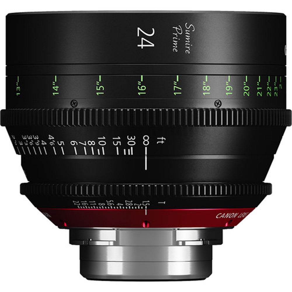 Canon Sumire Prime cine lens for 4K video with beautiful bokeh and minimal focus breathing.