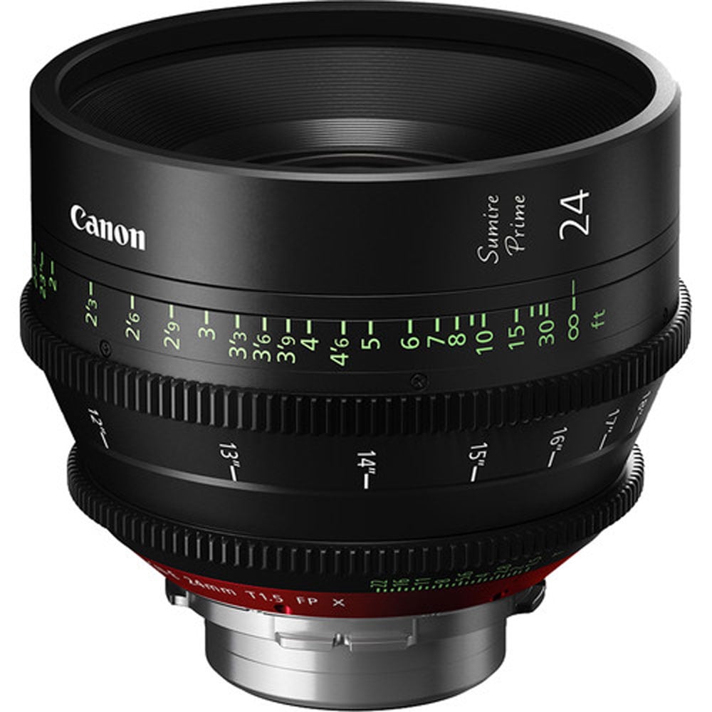 Canon Sumire Prime cine lens for 4K video with beautiful bokeh and minimal focus breathing.