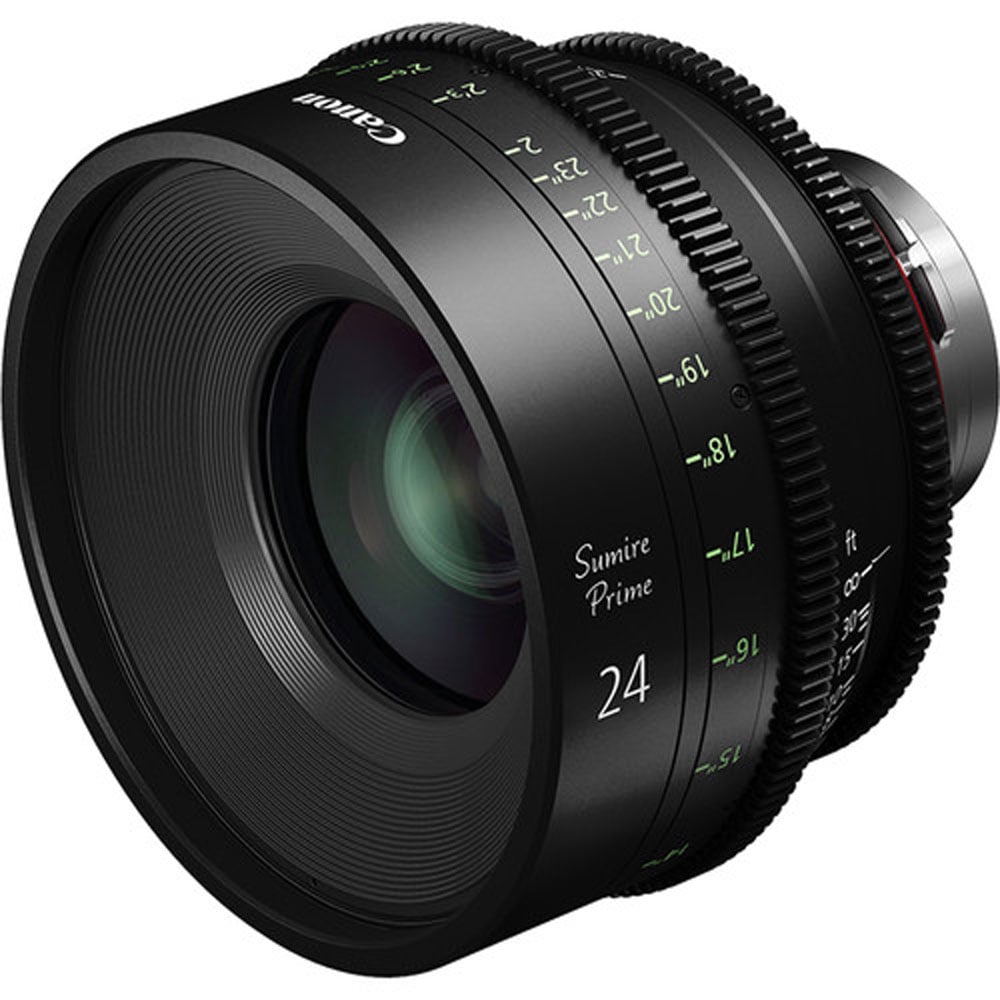 Canon Sumire Prime cine lens for 4K video with beautiful bokeh and minimal focus breathing.
