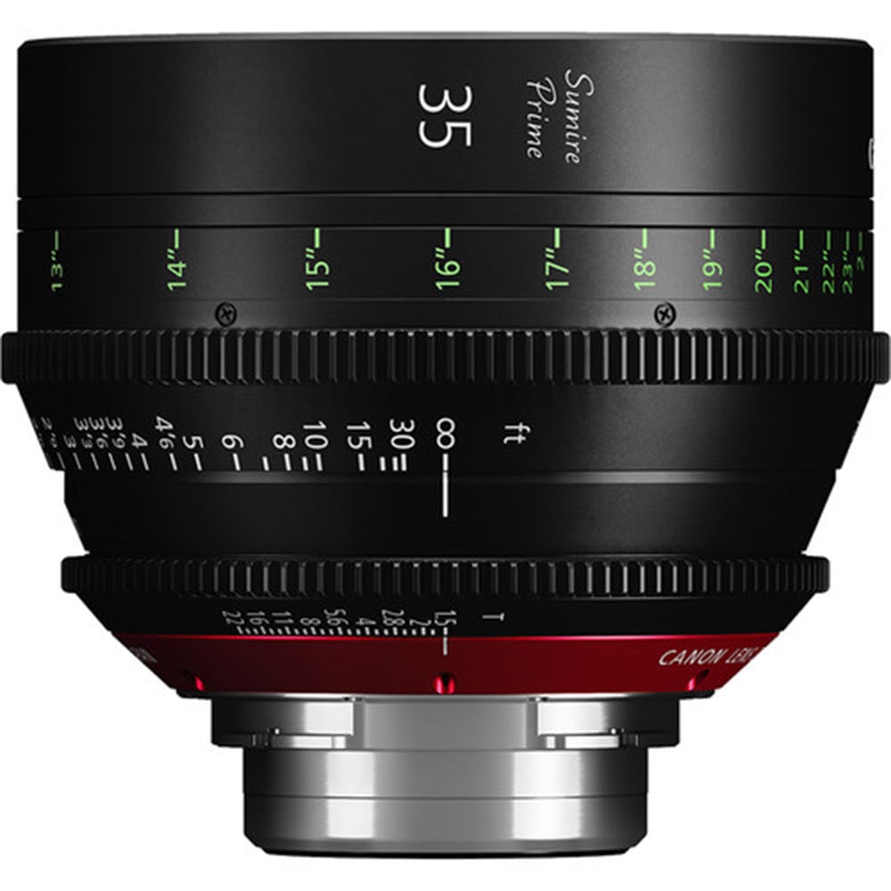 Canon Sumire Prime cine lens for 4K video with beautiful bokeh and minimal focus breathing.