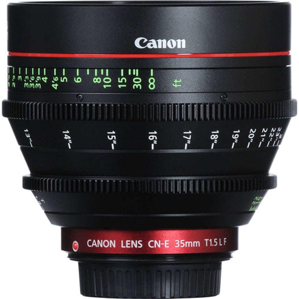 Canon CN-E 20mm T1.5 L F Cinema Prime Lens for EF mount cameras with fast T1.5 aperture and professional cine-grade optics.