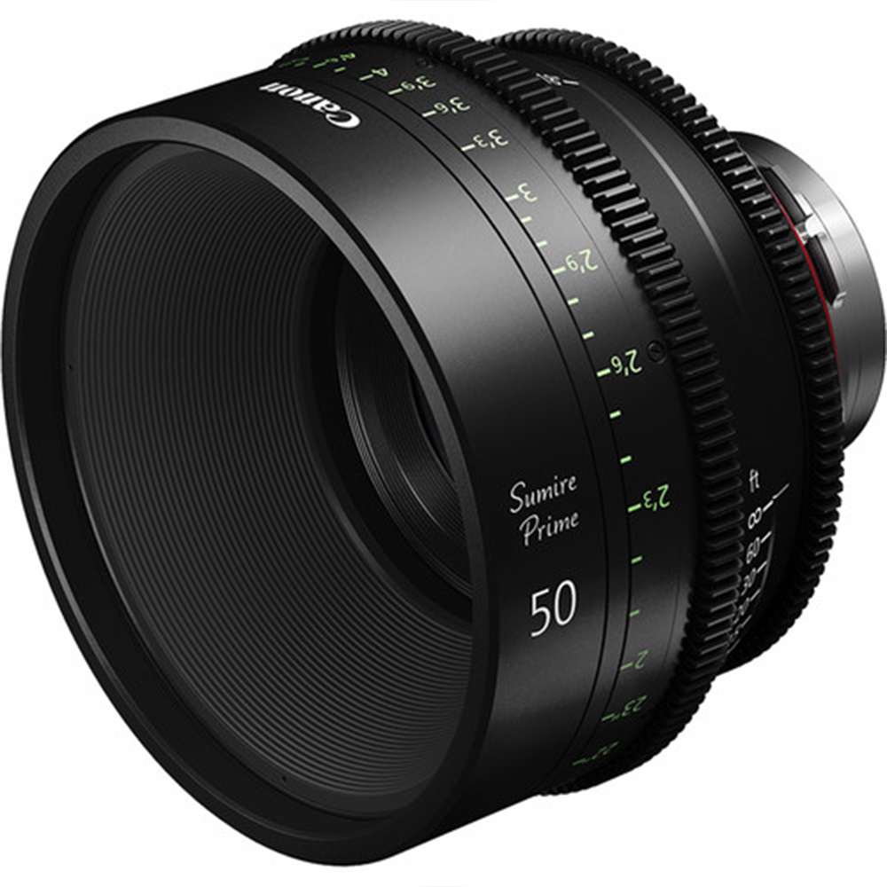 Canon Sumire Prime cine lens for 4K video with beautiful bokeh and minimal focus breathing.
