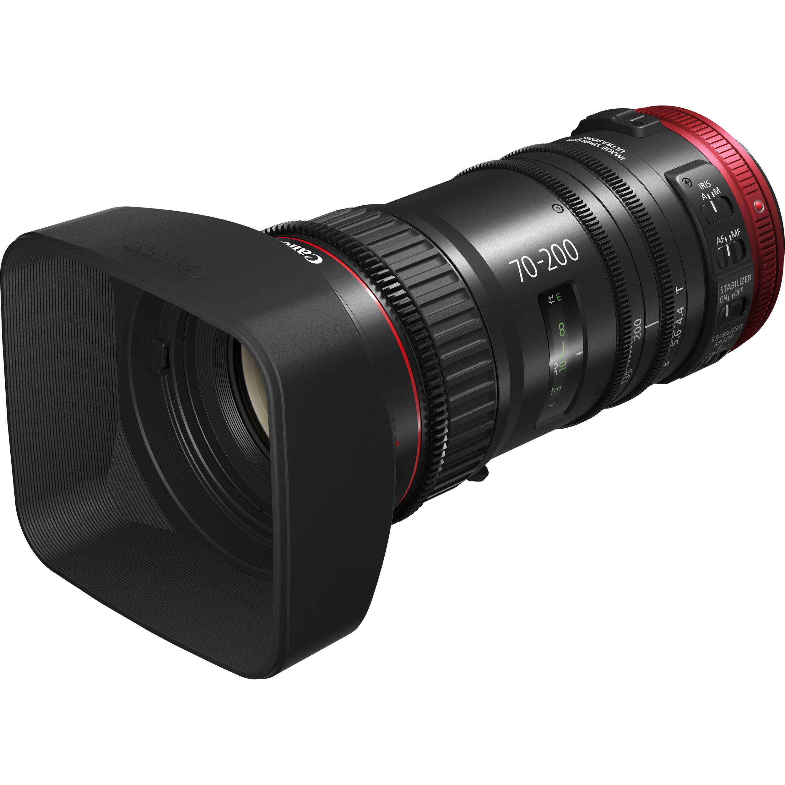 Canon CN-E 70-200mm T4.4 Compact-Servo Cine Lens EF Mount