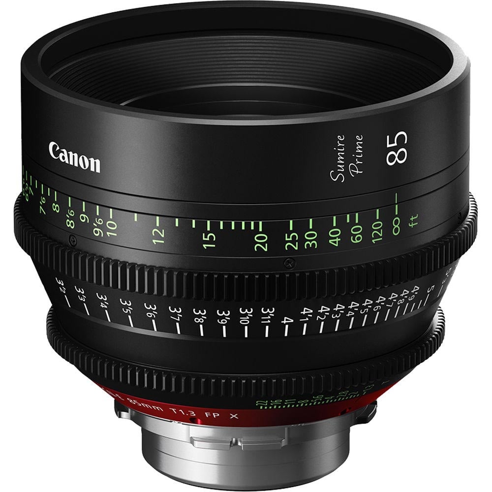 Canon Sumire Prime cine lens for 4K video with beautiful bokeh and minimal focus breathing.