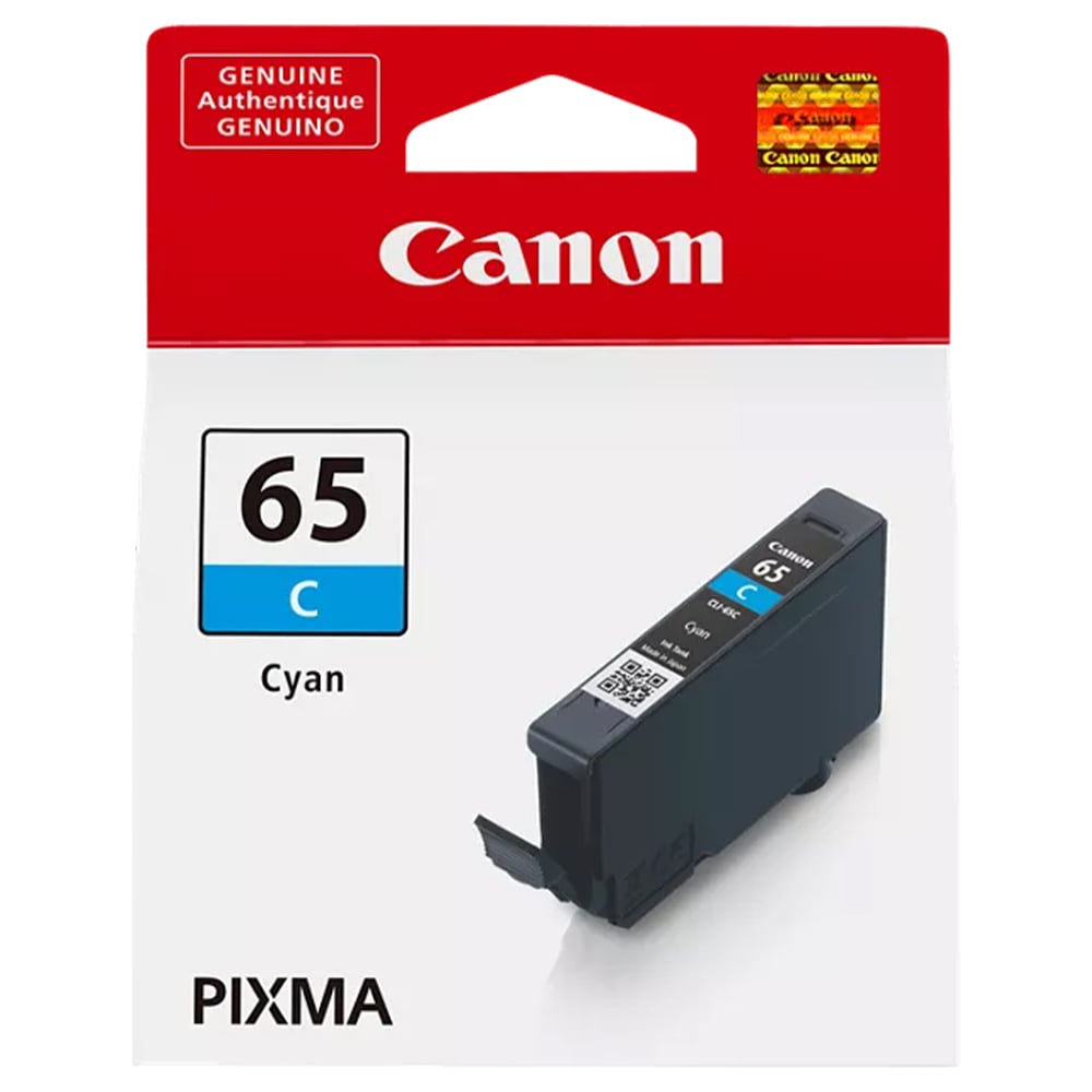 The Canon CLI-65 Cyan Ink Tank is a specially formulated ink tank for the PIXMA PRO-200 Wireless Professional Inkjet Photo Printer. 