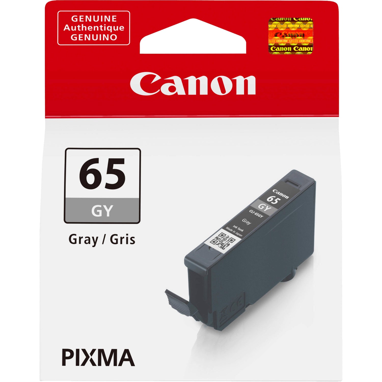 The Canon CLI-65 Grey Ink Tank is a specially formulated ink tank for the PIXMA PRO-200 Wireless Professional Inkjet Photo Printer. 