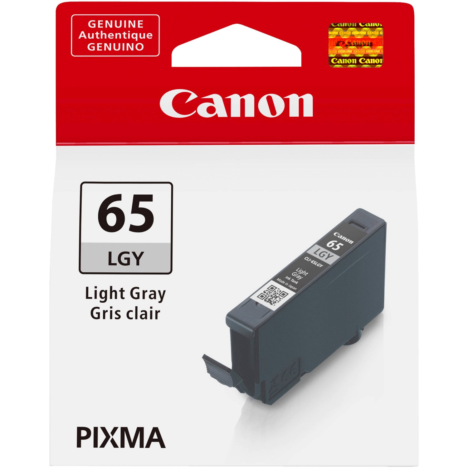 The Canon CLI-65 Light Grey Ink Tank is a specially formulated ink tank for the PIXMA PRO-200 Wireless Professional Inkjet Photo Printer.