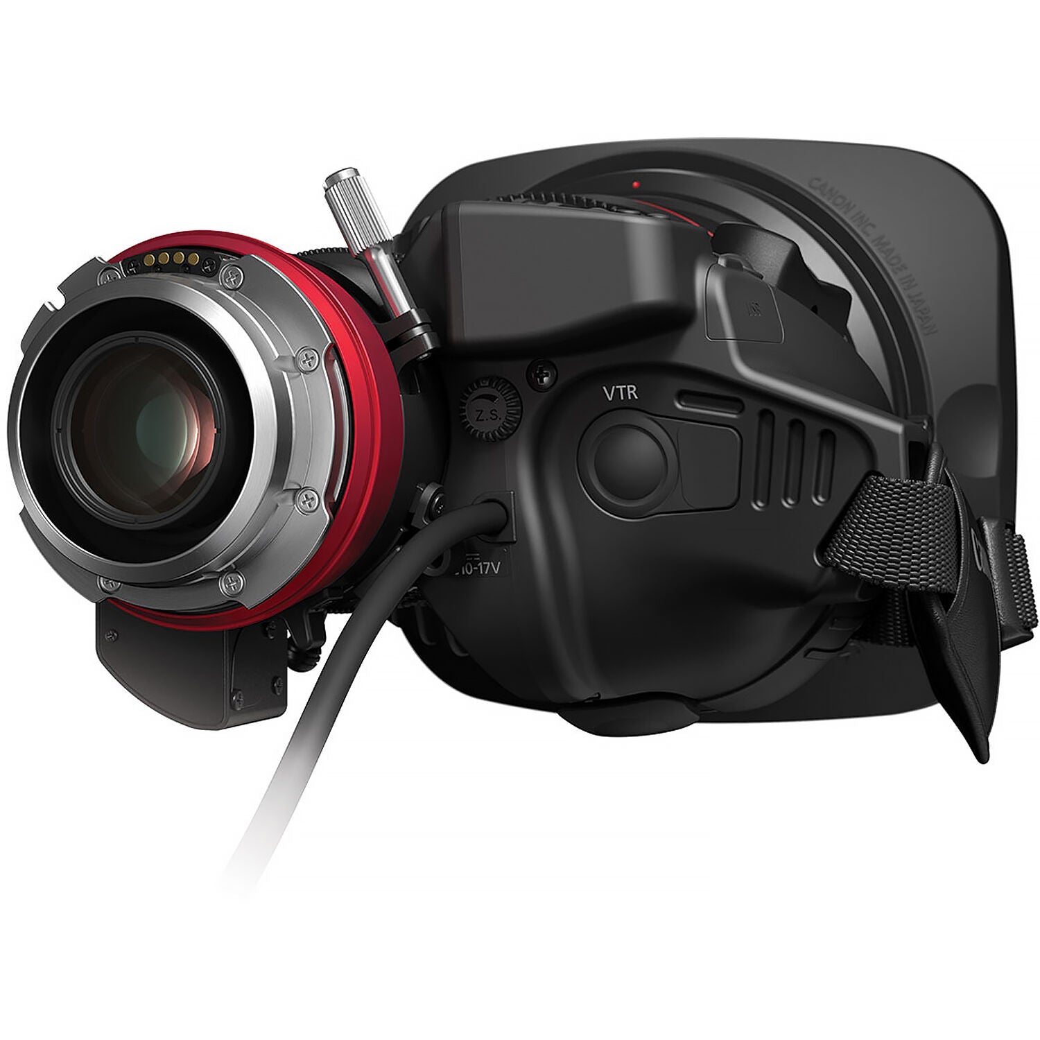 Canon CN7X17 PL 17-120mm lens for broadcast, cinema, and virtual production