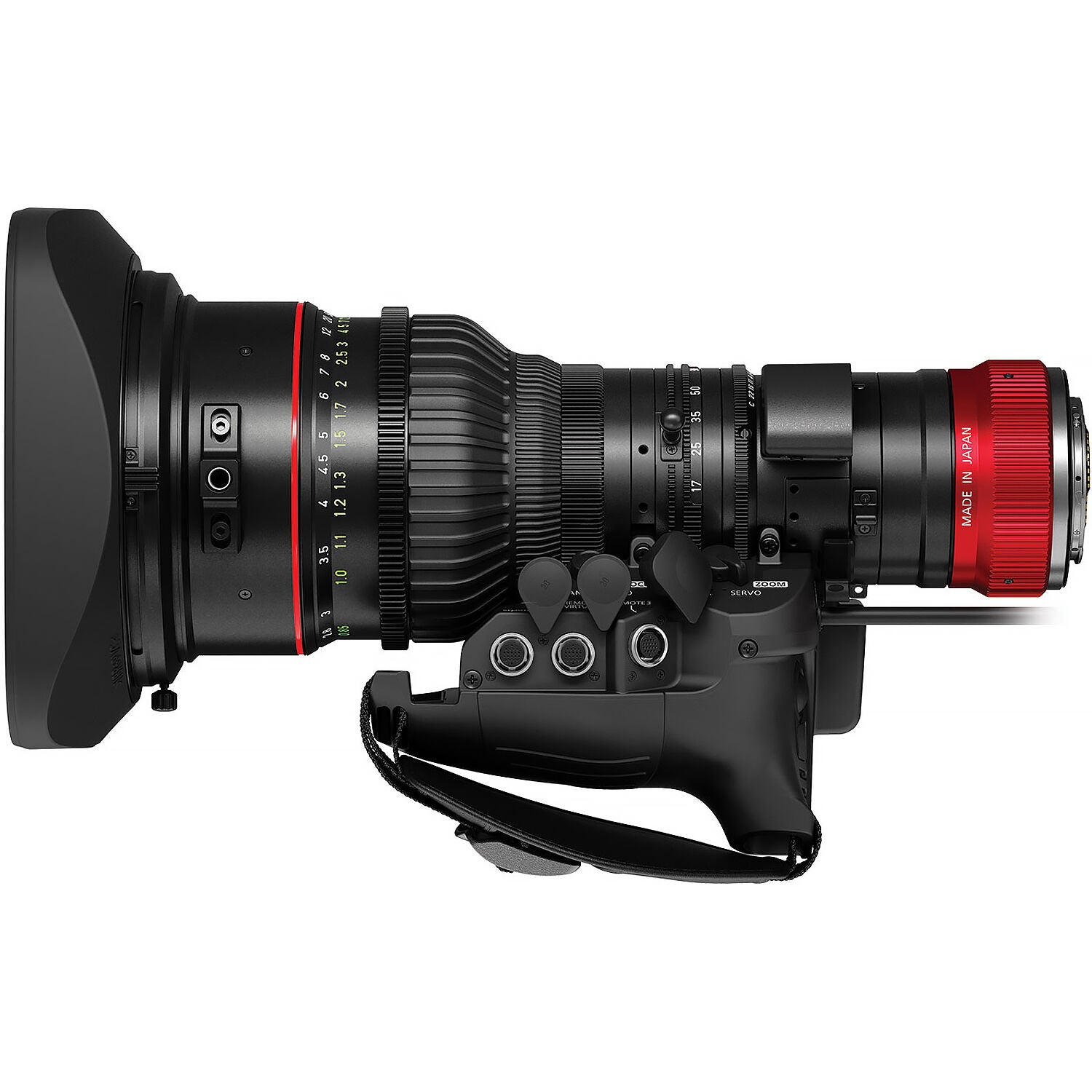Canon CN7X17 RF 17-120mm lens for broadcast, cinema, and virtual production
