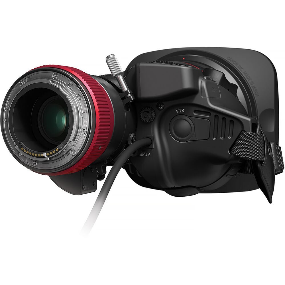 Canon CN7X17 RF 17-120mm lens for broadcast, cinema, and virtual production