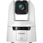 Canon CR-N500 4K PTZ Camera: 1" sensor, 15x zoom, Dual Pixel AF, UHD 4K30 video, ND filters, multi-output, smooth pan/tilt, supports NDI and RTMP streaming.